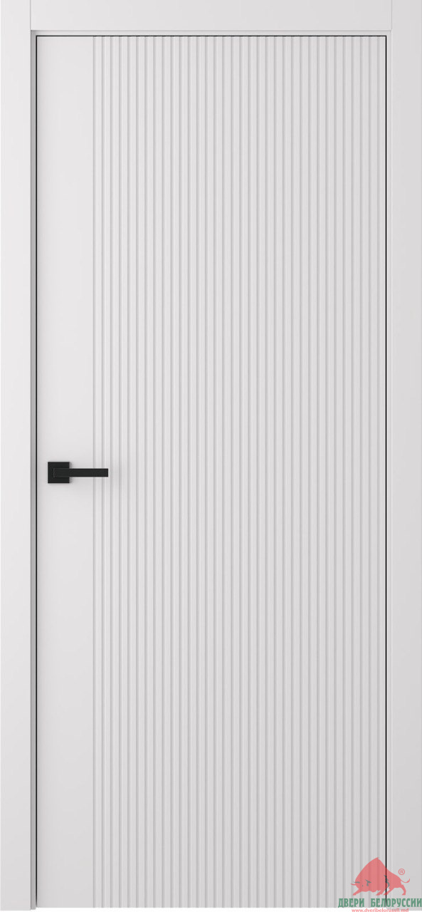 Дверное полотно Монте эмаль белый ПВДГ 0,7