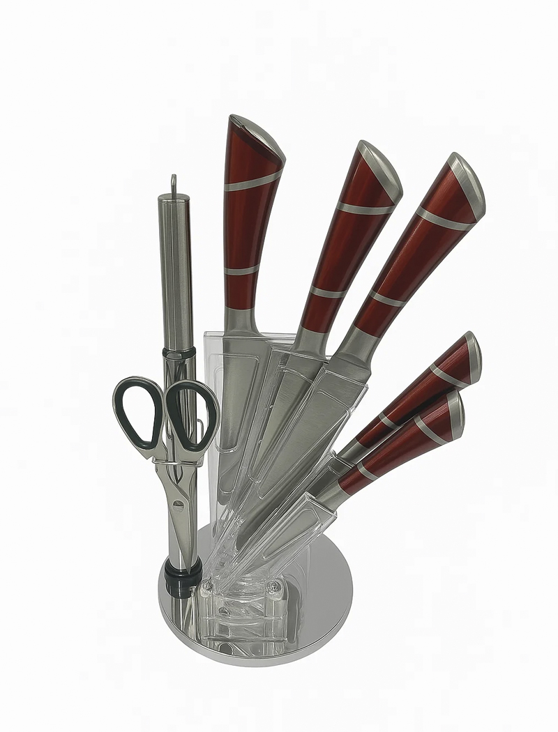 Ножи (набор) 8ед. Бордо ТМ Forging Family