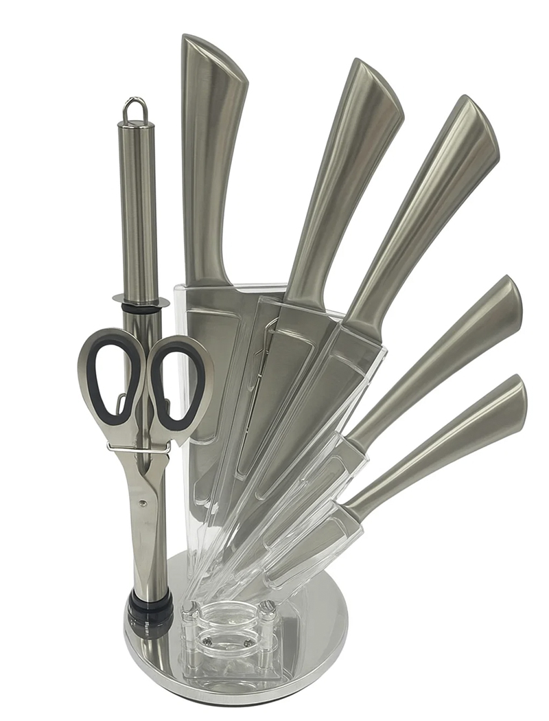 Ножи (набор) 8ед. Хром (WY-8Анн) ТМ Forging Family