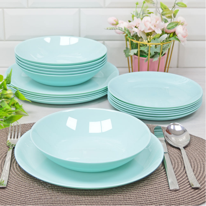 Тарелка десертная 190 мм Diwali Paradise Blue Арк V5830