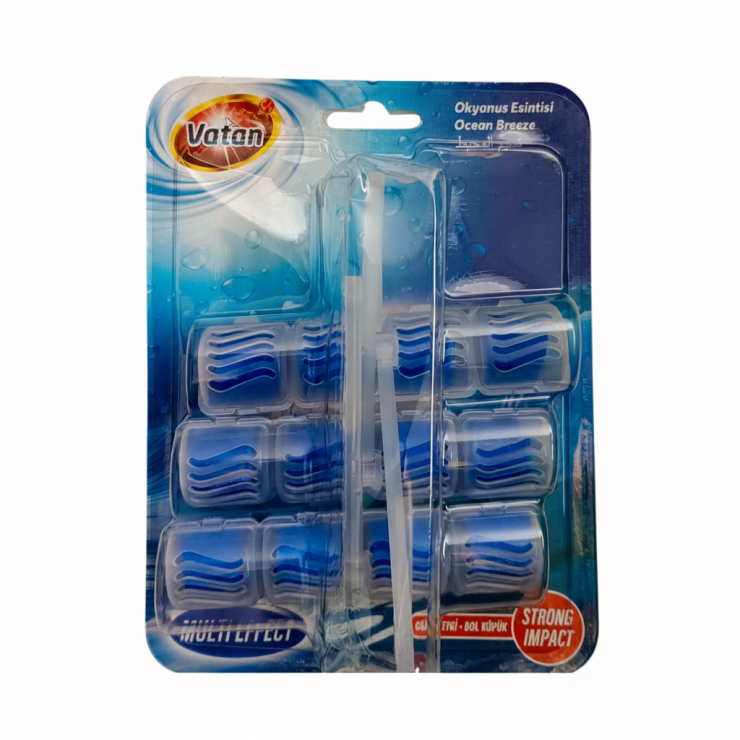 Блоки туалетные Океан 3шт ТМ Vatan (уп.8шт)