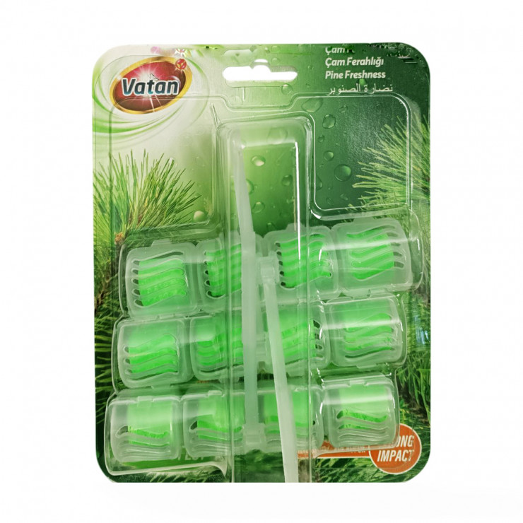 Блоки туалетные Сосна 3шт ТМ Vatan (уп.8шт)