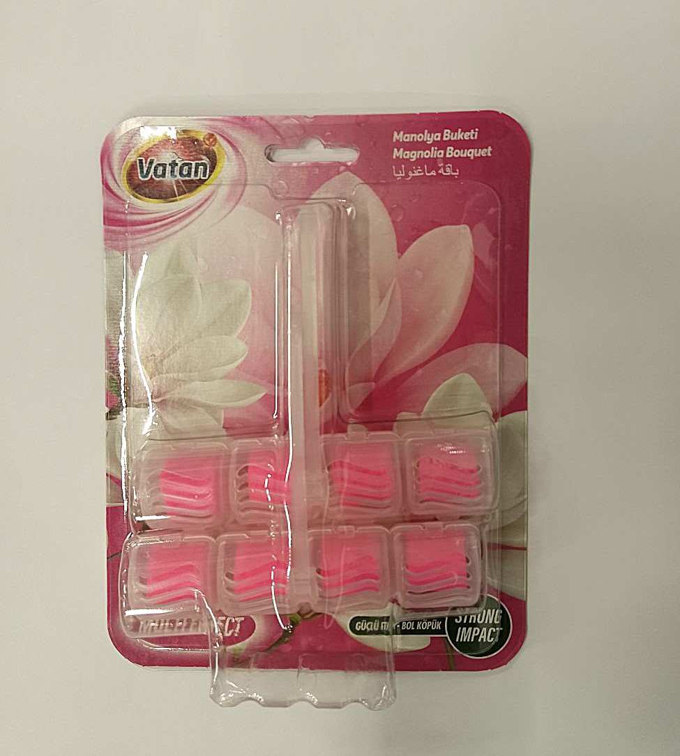 Блоки туалетные Магнолия 2шт ТМ Vatan (уп.12шт)