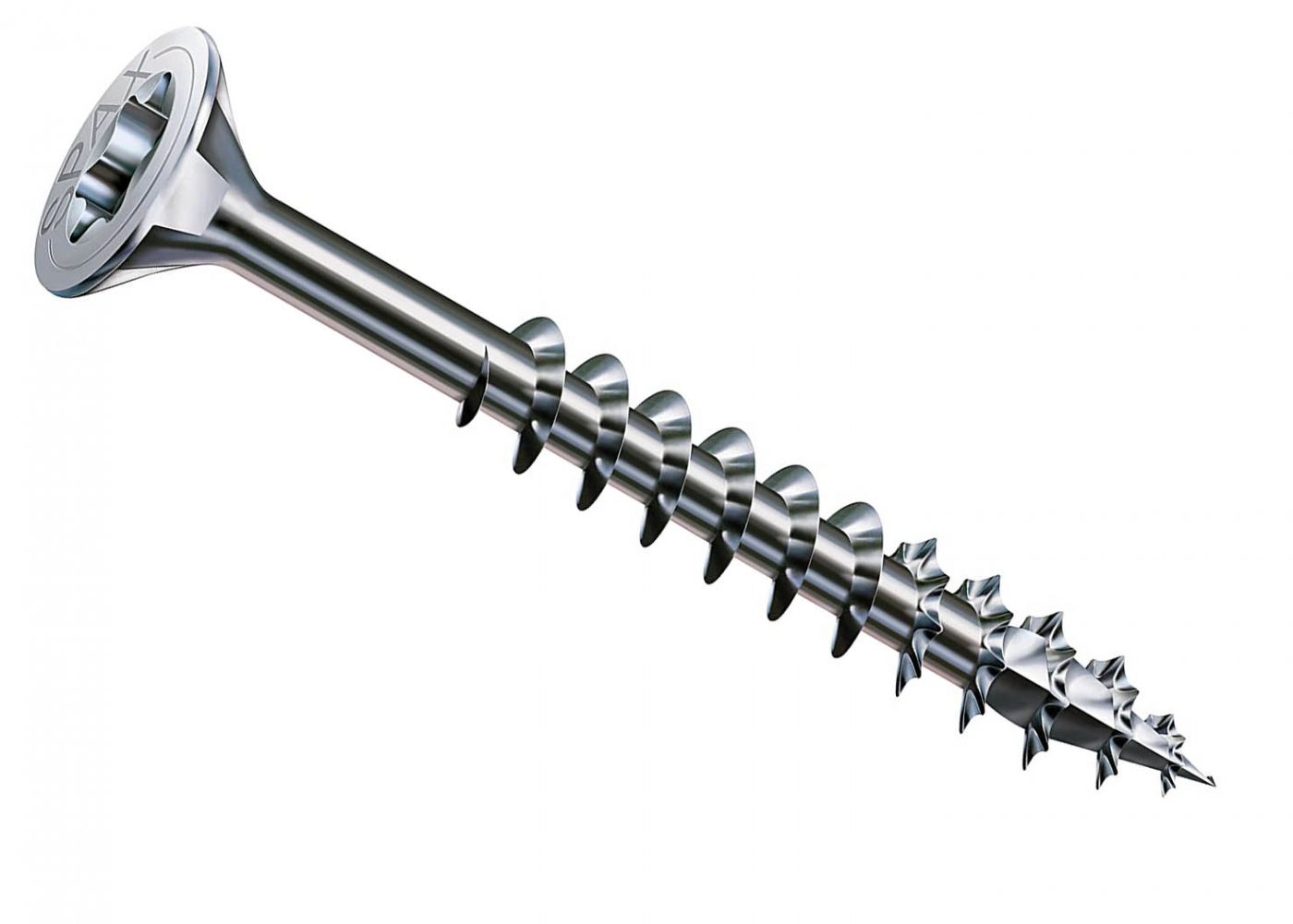 Саморез по дереву конструкционный TORX 8,0х100 (блистер 10шт) ТМ Wkret-Met