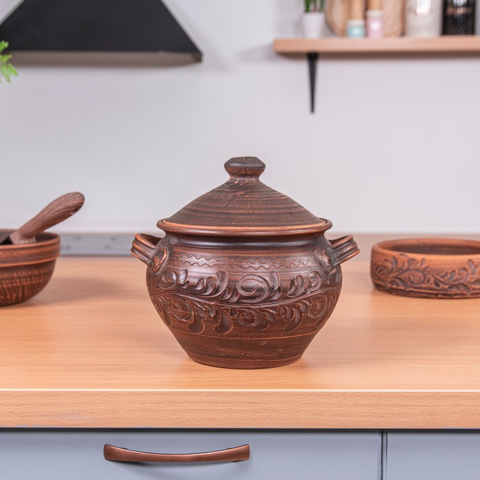 Горшок для печи, Argila, Decor, 3.5Л, DC01349, ORIENS