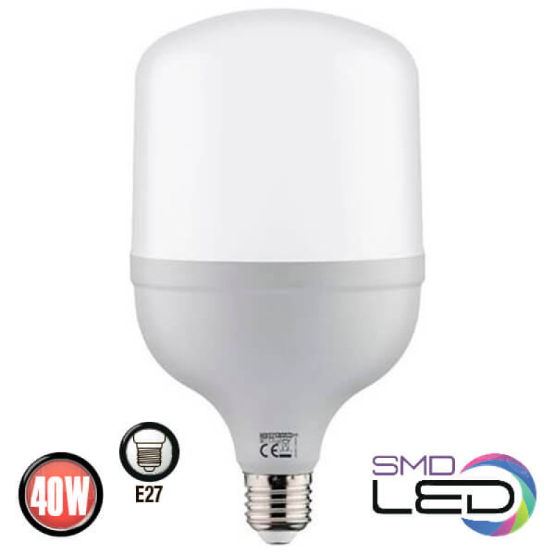 Лампа SMD LED TORCH-40W 6400K Е27 3150Lm 175-250V/24