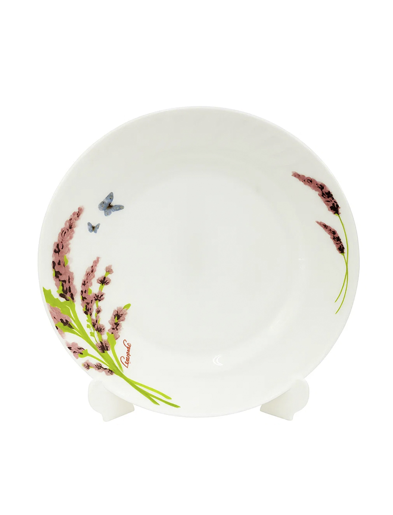 Тарелка обеденная круглая (стеклокерамика) d.8, 200мм (НР80-1 Лаванда)