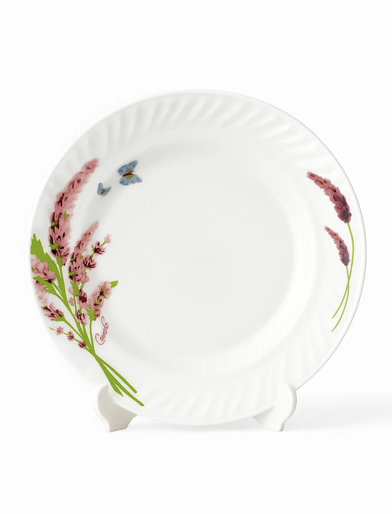 Тарелка обеденная круглая (стеклокерамика) d.9, 240мм (НР90-1 Лаванда)