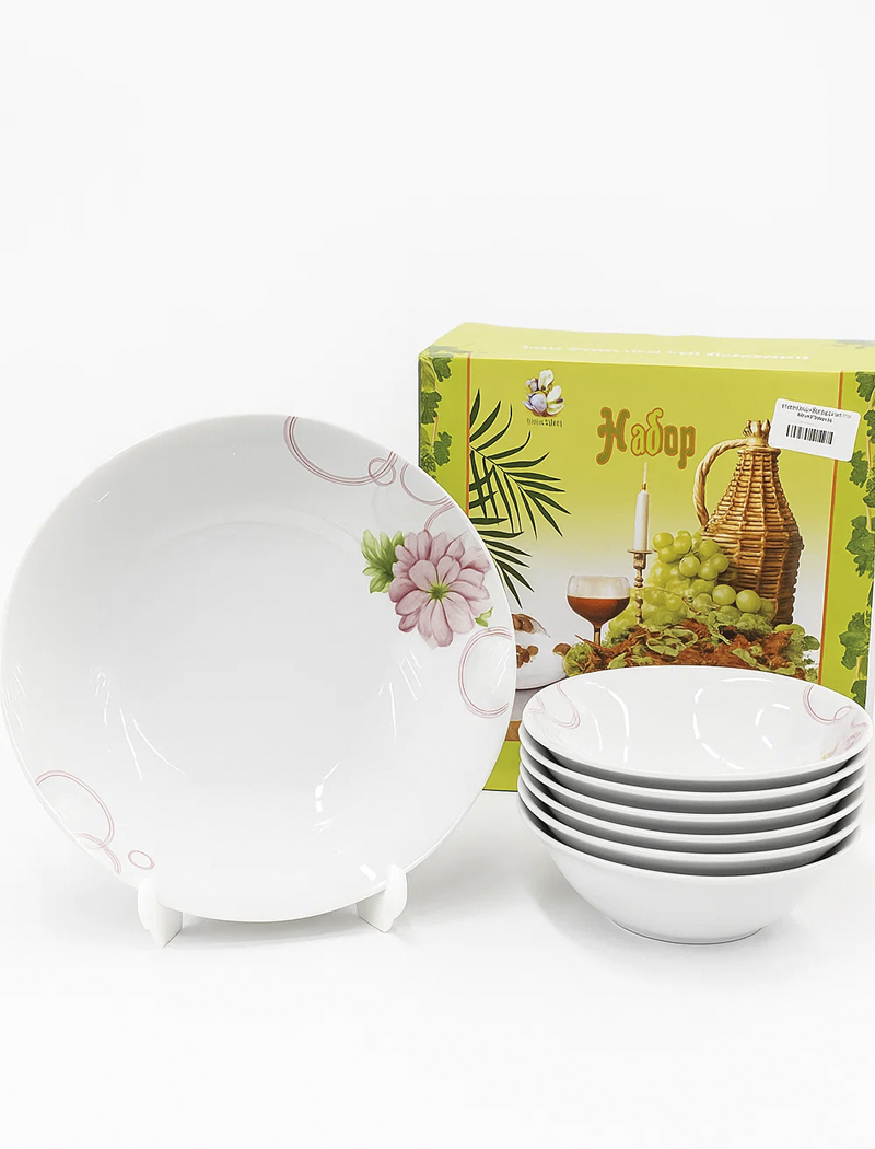 Набор для салата, круглый, 7ед. (8836) ТМ Danko-M