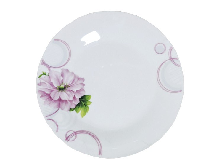Тарелка обеденная круглая d.7, 175мм (8836 Хризантема)