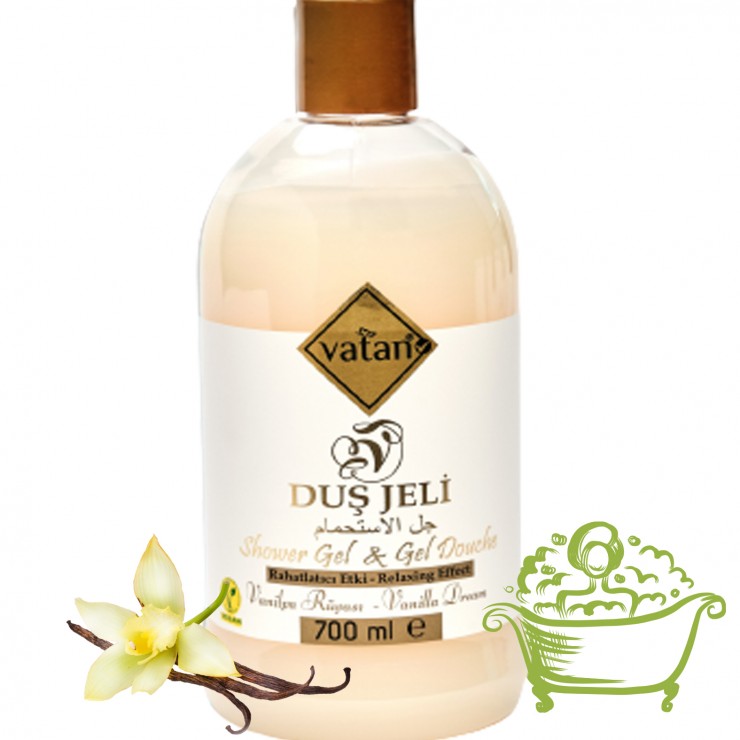 Гель для душа VATAN Vanilla Dream 700ml.ТМVatan ( уп.12шт)