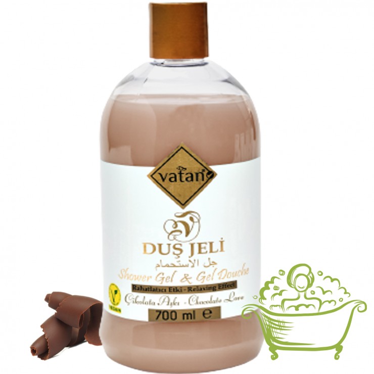 Гель для душа VATAN Chocolate Love 700ml ТМVatan ( уп.12шт)