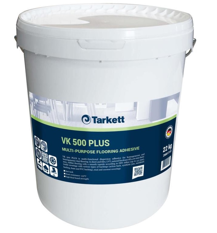 Клей для гибких напольных покрытий VK 500 PLUS Tarkett, 22кг
