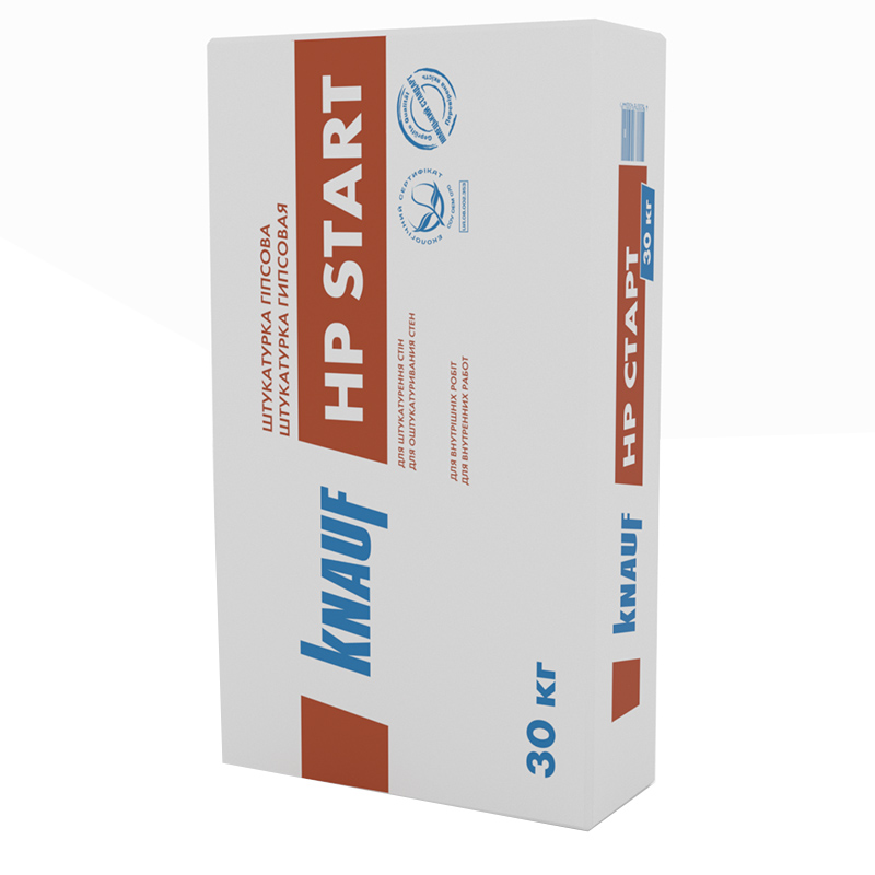 Шпатлевка HP START 30кг ТМ Knauf (40 шт/пал) ТМ Knauf