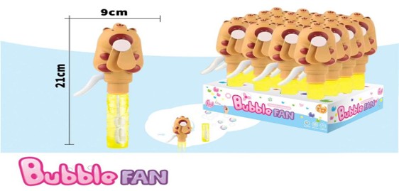 Мыльные пузыри с вентилятором/16 шт