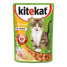 Корм KITEKAT соус курица 85г