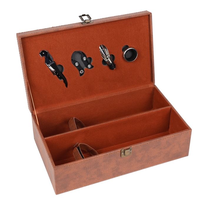 Коробка для бутылок Винные аксессуары 2 отс. 071-32, GS