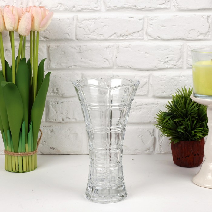 Ваза, Стекло, 23.5см, 13cм, DS-S3525, CHUGUANG