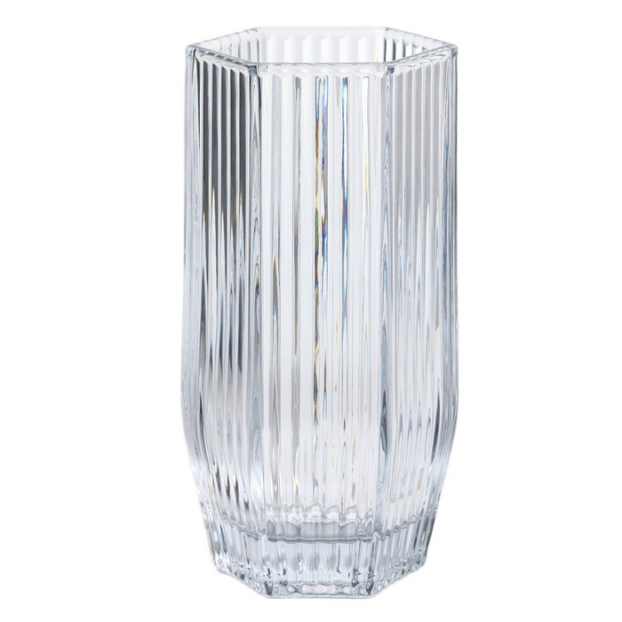 Ваза, 28см, Прозрачный, Стекло, A1240230-1, GS