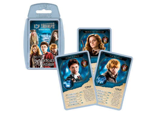 Игра настольная Top Trumps Гарри Поттер — 30 Ведьм и Волшебников (англ.)