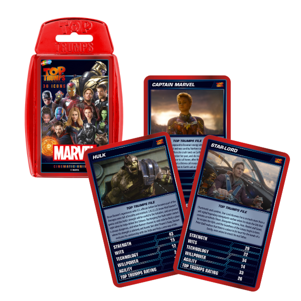 Игра настольная Top Trumps Киновселенная Marvel (англ.)