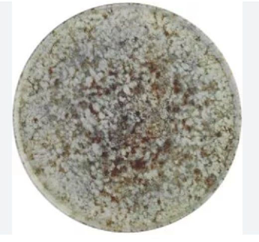 Тарелка плоская без полей (d190мм, h22мм, Д2) фарфор, серая KUTAHYA Unearth BNTS19DU890550