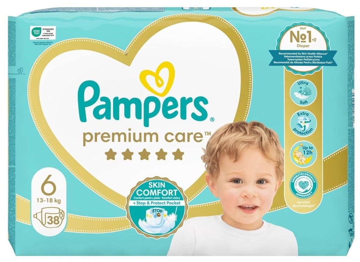 Подгузн.PAMPERS PC 6 38шт