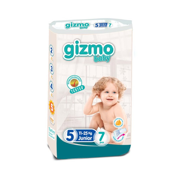 Подгузн.GIZMO junior 5 7шт