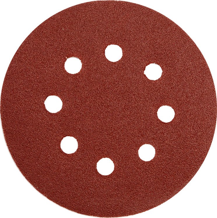 Круг шлиф. на лип. перфор. 125мм Р120 KRAFT (уп. - 50шт.) MAAN