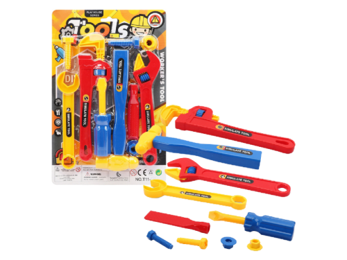 Инструменты детске, набор 10 предметов