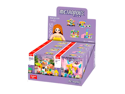 Конструктор Игровые мини-наборы 4 мод.