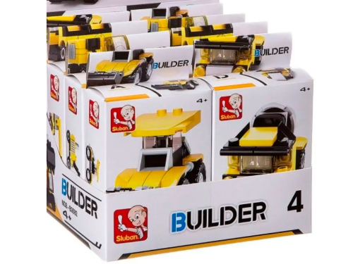 Конструктор Строительная техника (4 мод. 30-42 эл.)