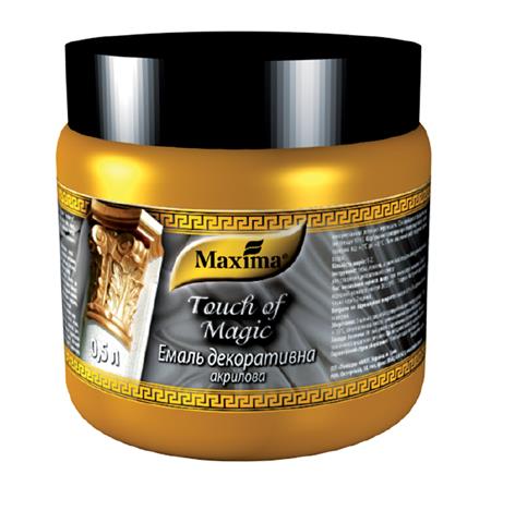 Эмаль декоративная акриловая Maxima античная бронза 0,1кг/уп.12шт.