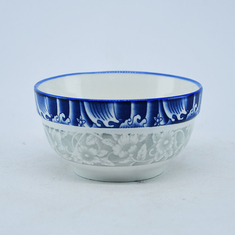 Салатник круглый керамический d.4,5 11,5 см (Гжель)