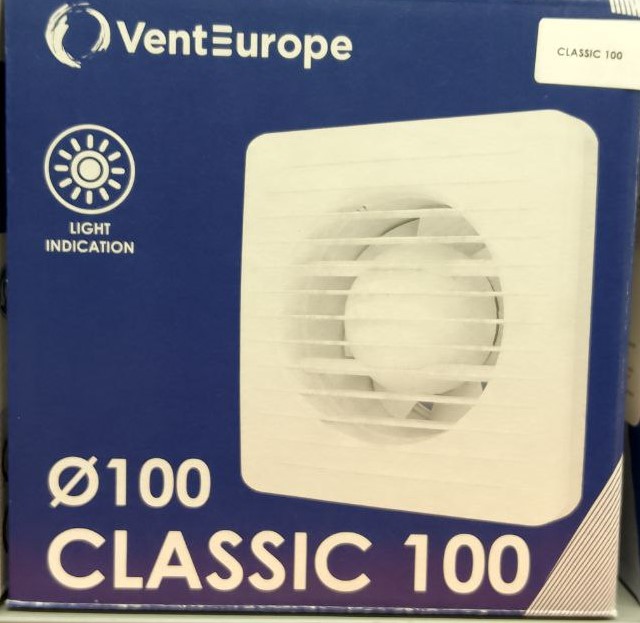 Вентилятор CLASSIC D100 ТМ VENTEUROPE