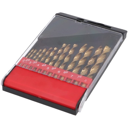 Сверла титановые 2,0 - 8,0 FASTER TOOLS