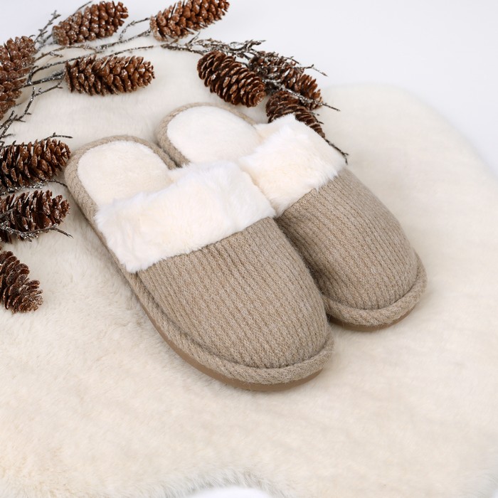 Тапочки женские комнатные, 36-41, Текстиль, различные цвета, DM24-31, GS