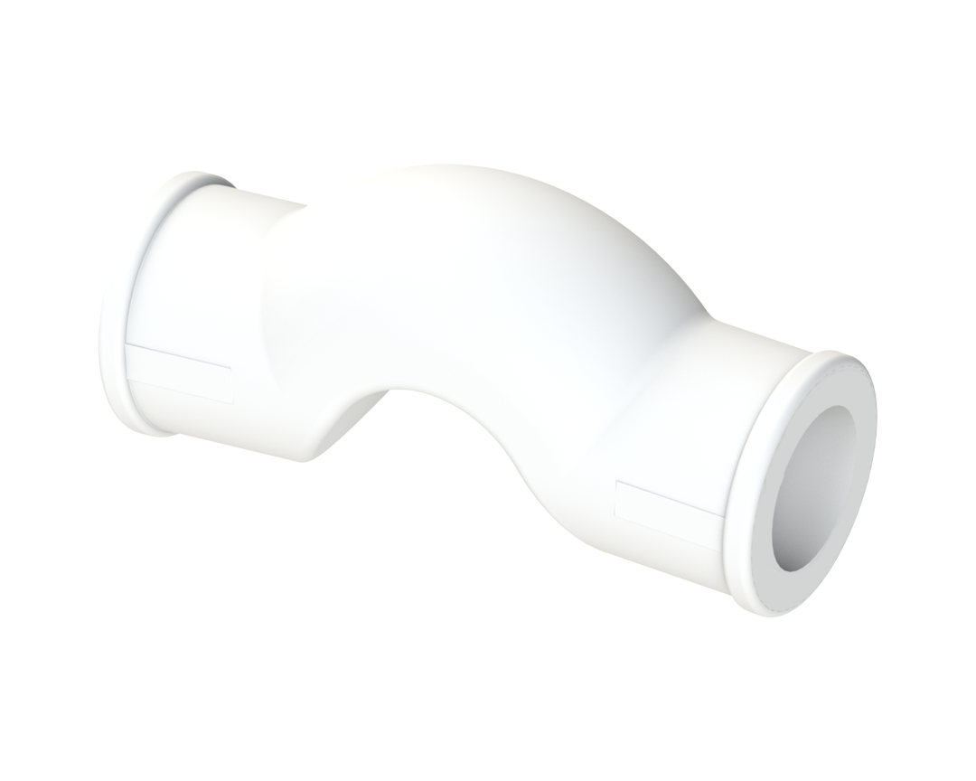 Обвод РР с муфтами короткий d. 20 (120/20)