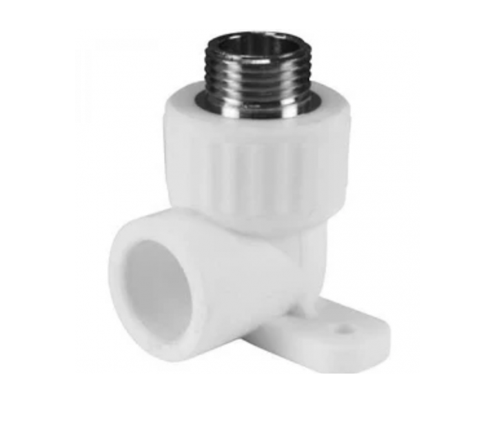 Угол PP НР (п) с фланцем d.20 x 1/2 (100/20)