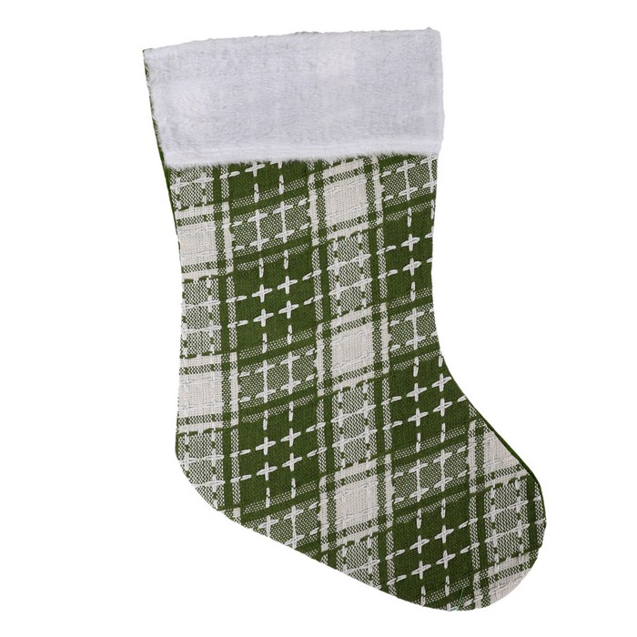 Носок Рождественский 28x44см (HL25DB-064) ТМ Global Christmas