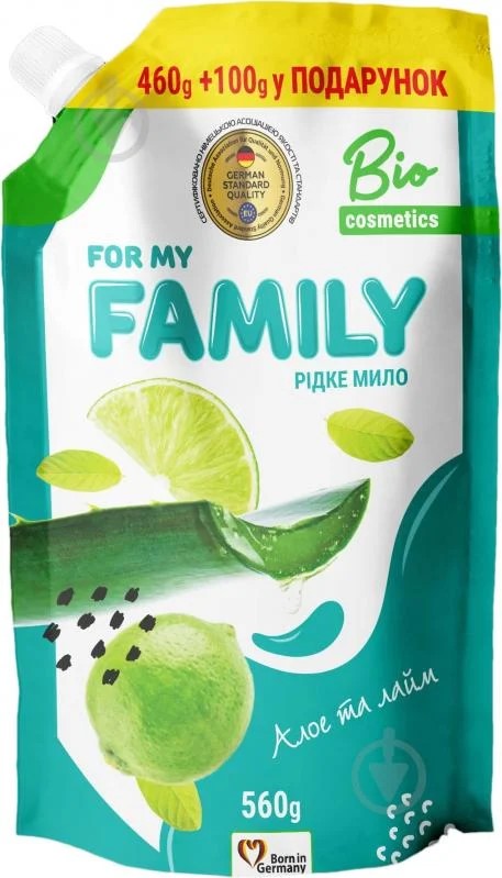 Зап.жид.мыло FMF алоэ/лайм 560