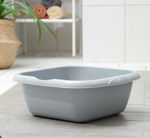 Таз CURVER квад.12л 1729 сер