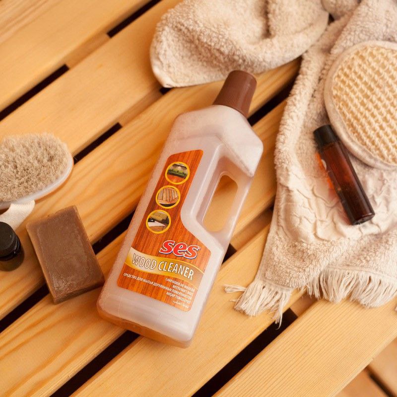 Моющ.ср.SES д/дерев.повер.750м