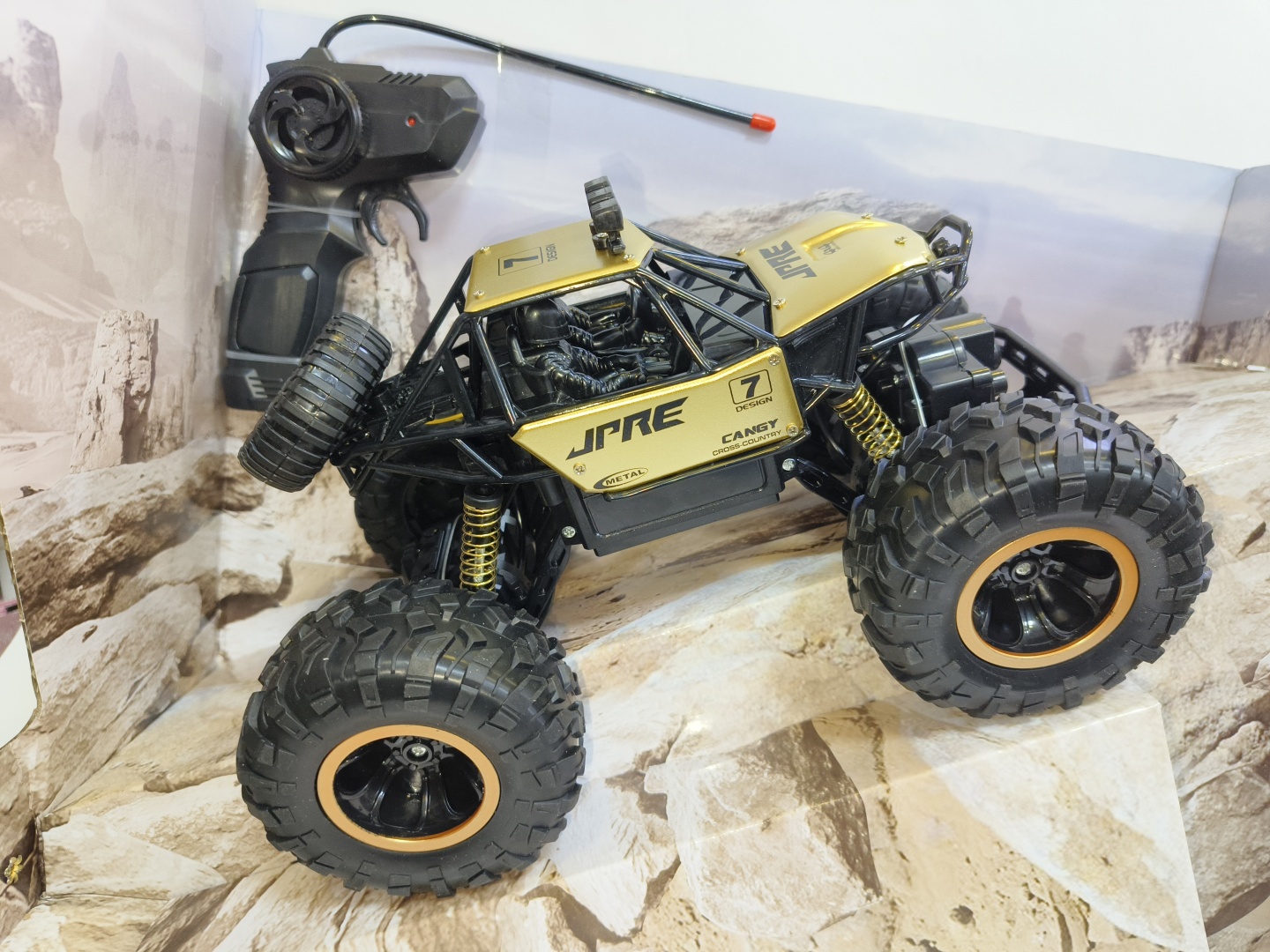 Машина 1:8 cu t/c Rock Crawler,черн.