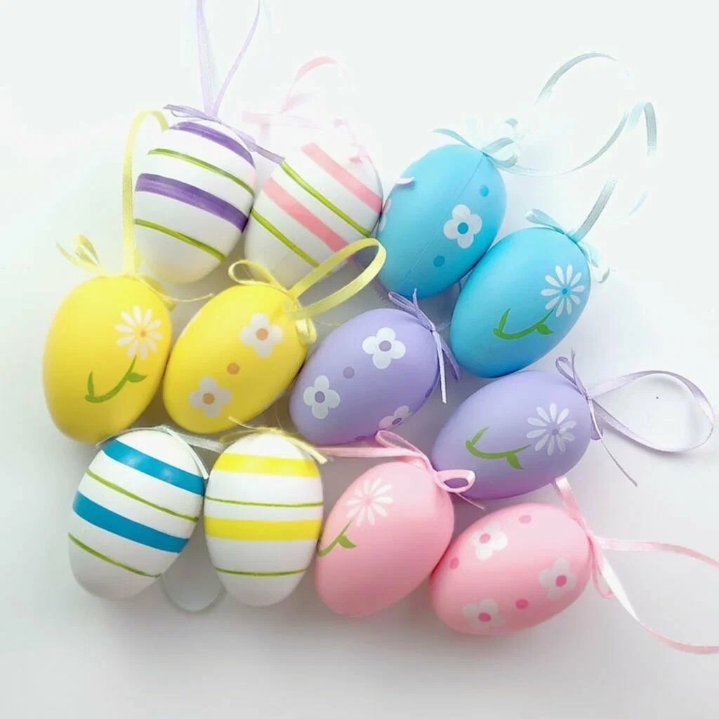 Пасхальные яйца (набор 12шт) GLOBAL EASTER