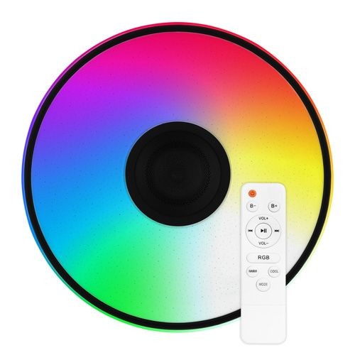 Светильник светодиодный Biom SMART SML-R27-80-M-FRGB 3000-6000K+ FULL RGB 80Вт с д/у муз. BT APP