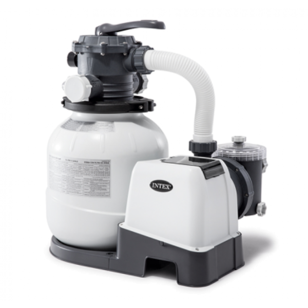 INTEX Песочный фильтр-насос “Krystal Clear SX2100”, резервуар для песка 17.9кг