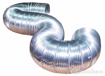 Воздуховод Al гофр D 125 мм
