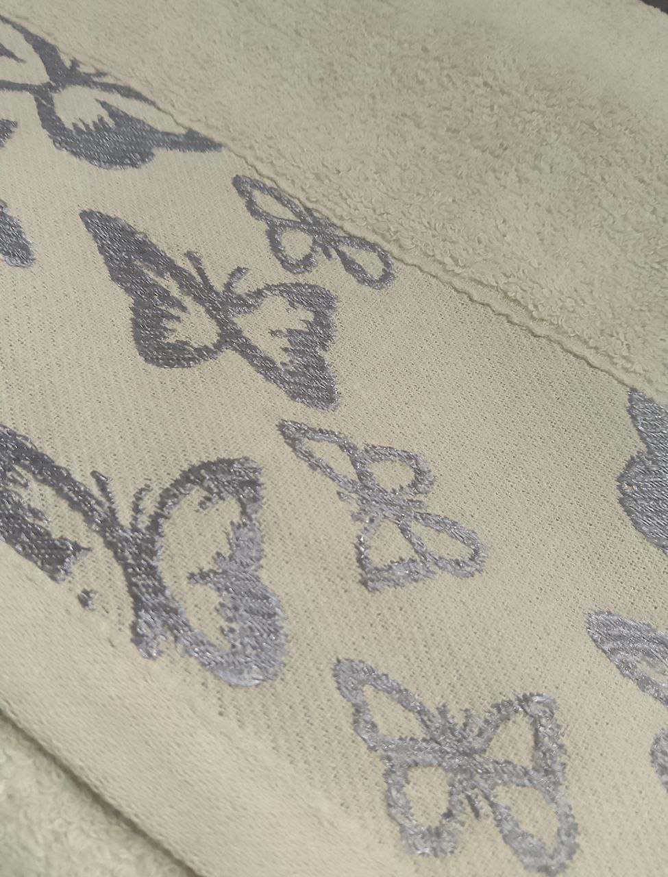 Полотенце махровое 95х170 ZWN-14 бабочки