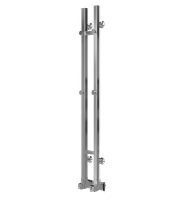 Полотенцесушитель водяной HeatPro Gestiya P2 1200*100 Хром
